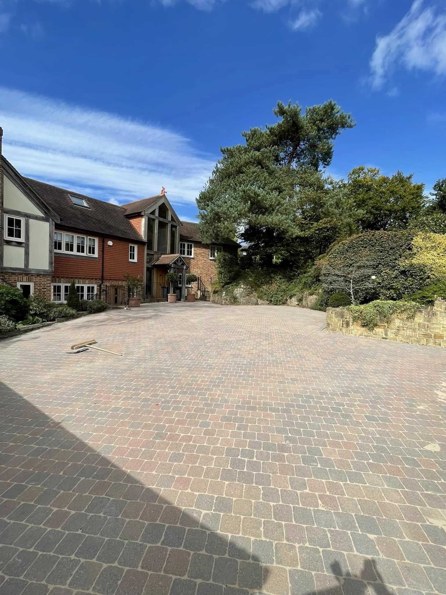 Placeholder photo — swap for a real sandstone patio restoration