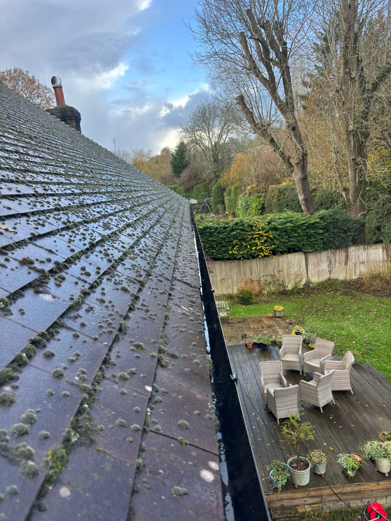 Gutter Cleaning completed by Noble Exterior Cleaning